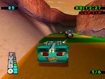 Hot Wheels - Turbo Racing (US) screen shot game playing